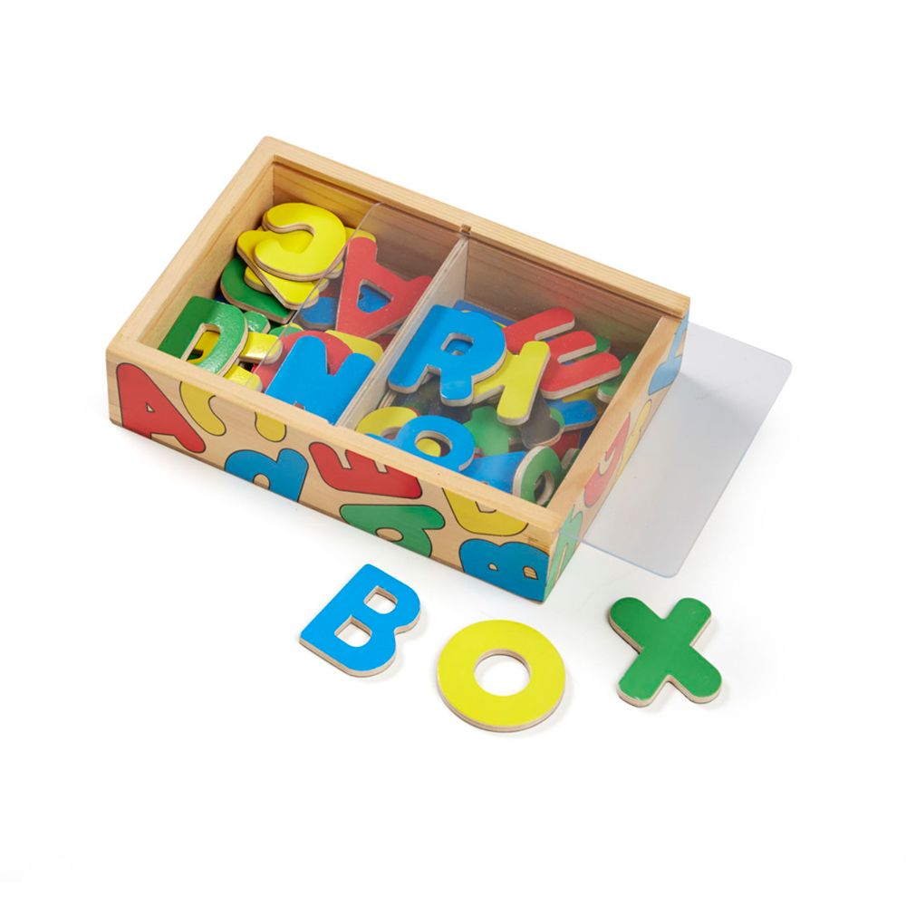 Toys & Games Melissa & Doug Wooden Letter Alphabet Magnets