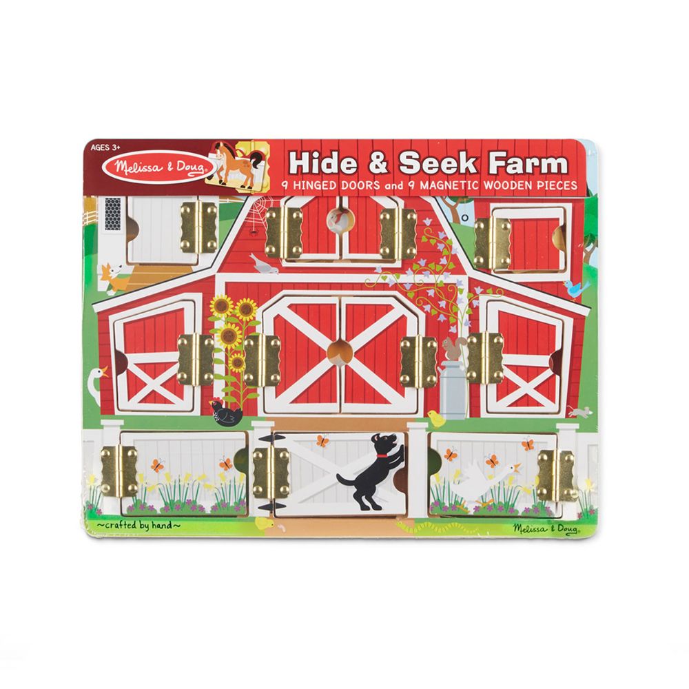 Toys & Games Melissa & Doug Magnetic Hide & Seek Farm