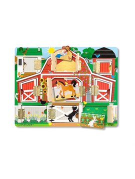 Toys & Games Melissa & Doug Magnetic Hide & Seek Farm