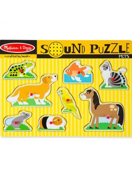 Sound & Lights Melissa & Doug Pets Sound Puzzle (8 Pieces)