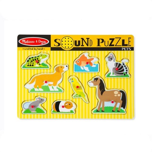 Sound & Lights Melissa & Doug Pets Sound Puzzle (8 Pieces)