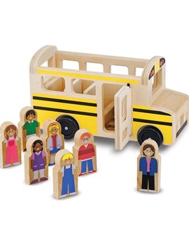 Toys & Games Melissa & Doug Wooden Classic School Bus