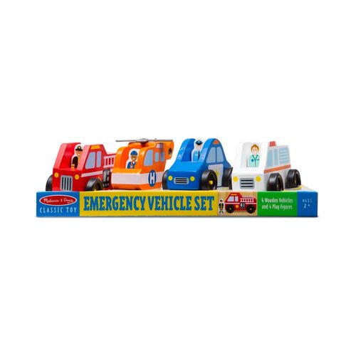Toys & Games Melissa & Doug Emergency Vehicle Set