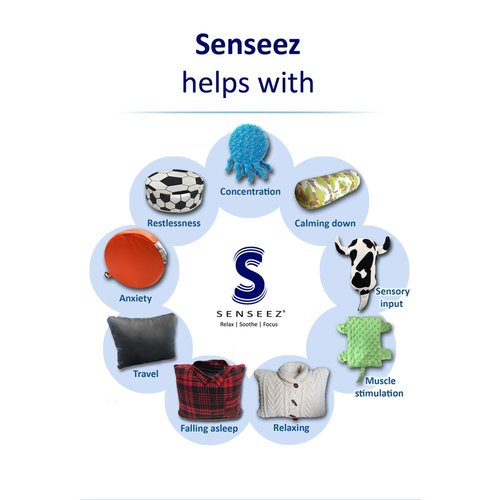Therapy Equipment Senseez Touchables Vibrating Pillow - Best Product of the Year Winner!