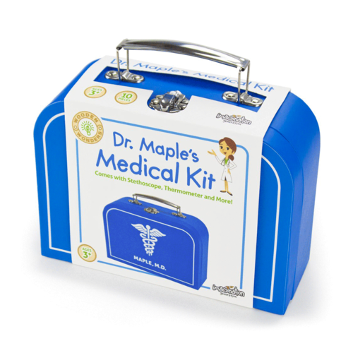 Toys & Games Dr. Maple's Wooden Wonders Medical Kit - 10 Peice Set!