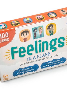 Toys & Games Feelings in a Flash - Emotional Intelligence Flashcard Game (100 Card Set)