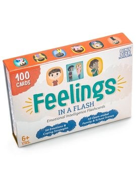 Toys & Games Feelings in a Flash - Emotional Intelligence Flashcard Game (100 Card Set)