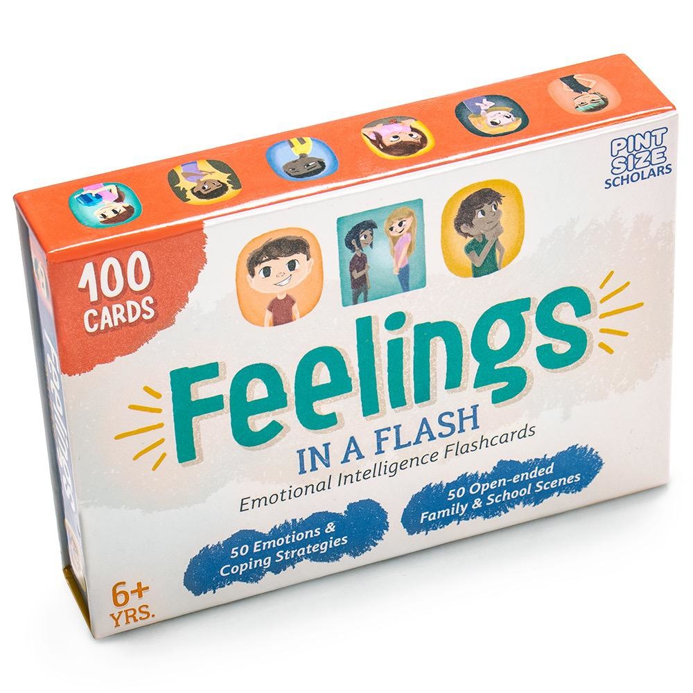 Feelings in a Flash - Emotional Intelligence Flashcard Game (100 Card Set)