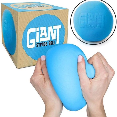 Toys & Games The Super-soft GIANT Stress Ball - Now even more squeezy, moldable, stretchable & punchable stress relief!