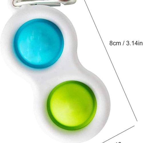 Umaid Simple Dimple Fidget Key Chain