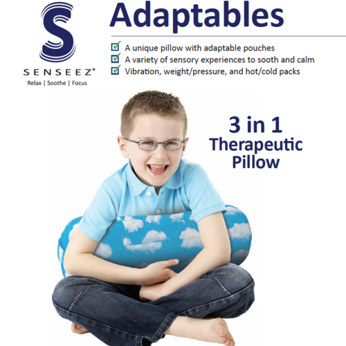 Therapy Equipment Senseez Adaptables - Hot/Cold 3 in 1 Vibrating Pillows for Teens