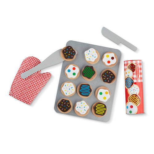 Toys & Games Melissa & Doug Slice and Bake Cookie Set - Wooden Play Food