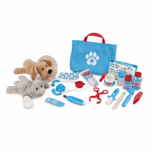 Toys & Games Melissa & Doug Examine & Treat Pet Vet Play Set