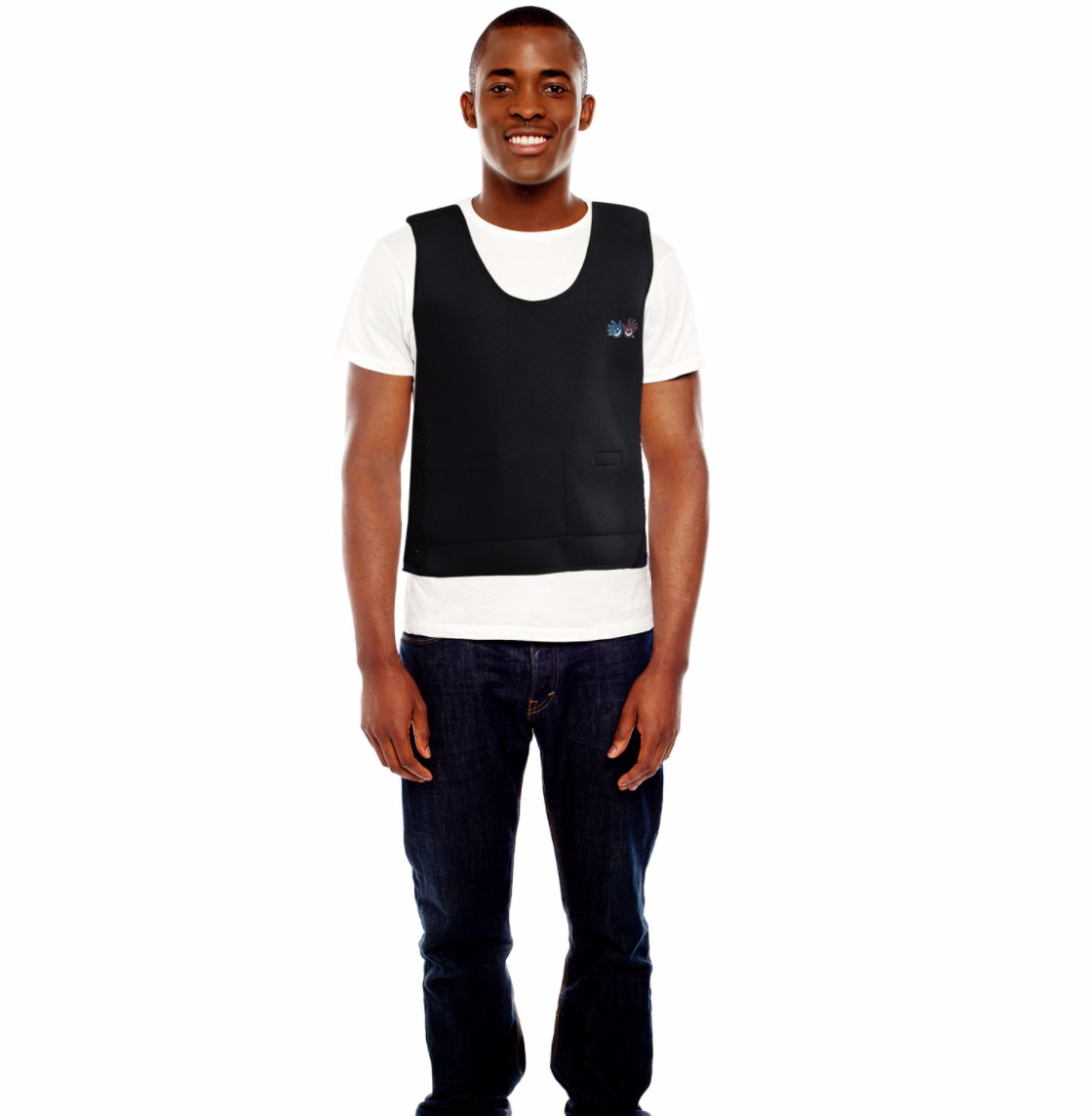 Sensory Clothing Fun & Function Teen/Adult Black  Weighted Compression Vest