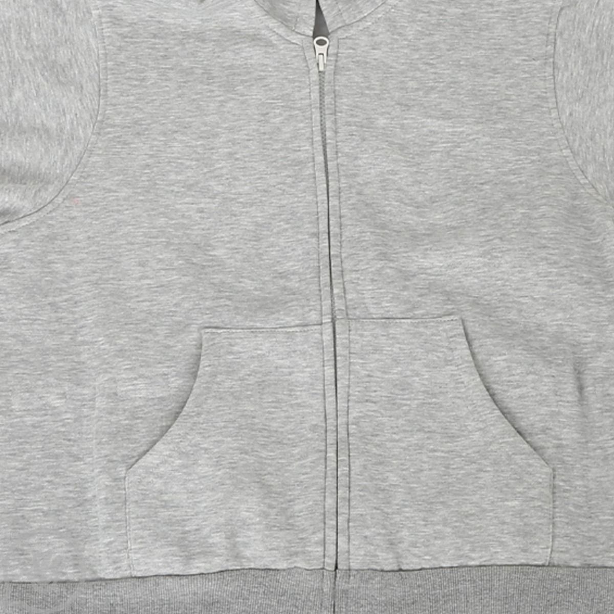 Weighted Hooded Sweatshirt, Medium, Gray