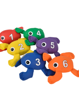 Sportime Sportime Numbers 1-6 Frog Beanbag Sets