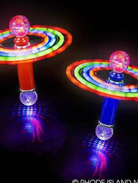 Visual and Tactile 10.5" Double-Ball Magic Spinning Wand