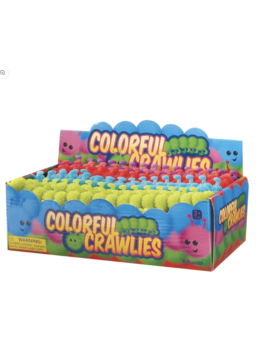 Visual and Tactile 9.5" Colorful Crawlies