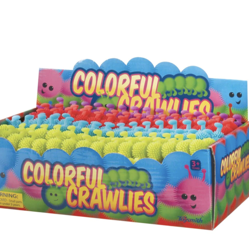 Visual and Tactile 9.5" Colorful Crawlies