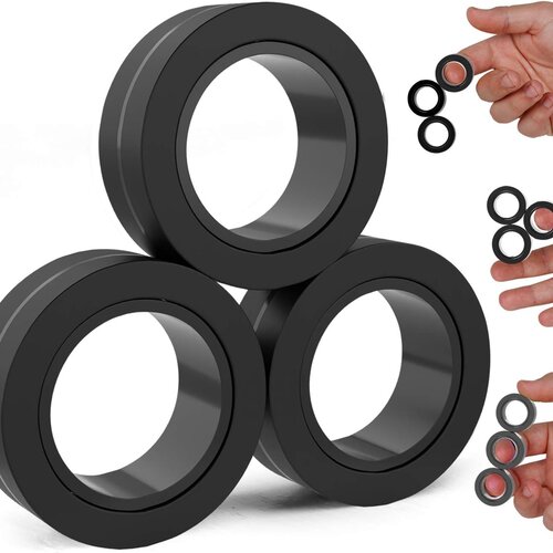Touch Magnetic Rings Fidget Toy