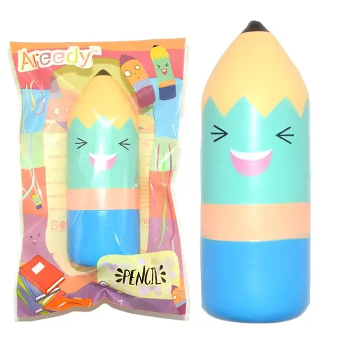 Tactile Areedy Pencil Squishy