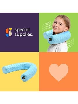 Tactile Special Supplies Sensory Vibrating Neck Pillow for Kids and Adults