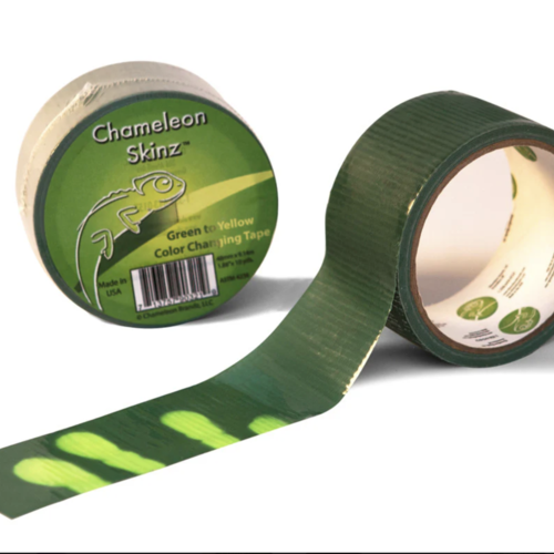 Tactile and Visual Chameleon Skinz Duct Tape - with color-changing magic!