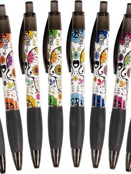 Tactile and Smell Sugar Skull Smens - Scented Pens!