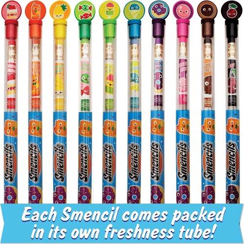 Tactile and Smell Scentco’s Smencils – Graphite Scented Pencils!