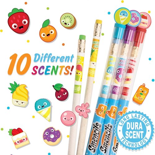 Tactile and Smell Scentco’s Smencils – Graphite Scented Pencils!