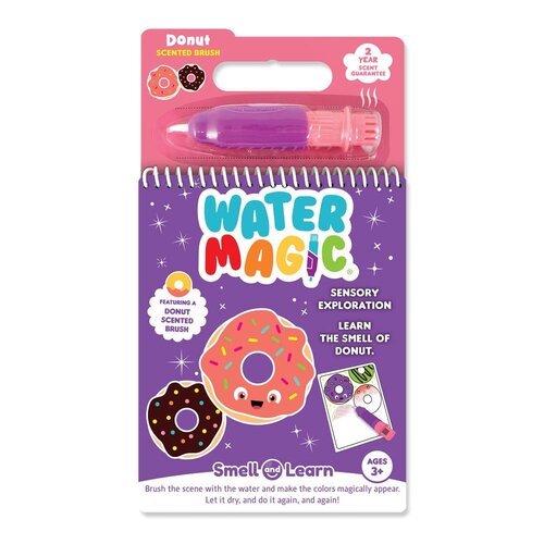 Tactile and Smell Water Magic Donut Activity Book