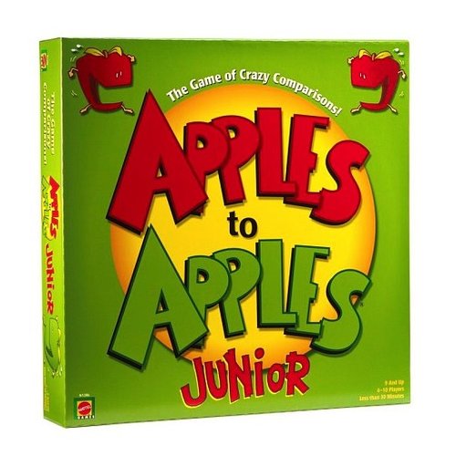 Toys & Games Apples to Apples Junior - The Game of Crazy Comparisons!