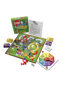 Toys & Games Stop, Relax & Think Board Game - REVISED EDITION! - A Game to Help Impulsive Children Think Before They Act