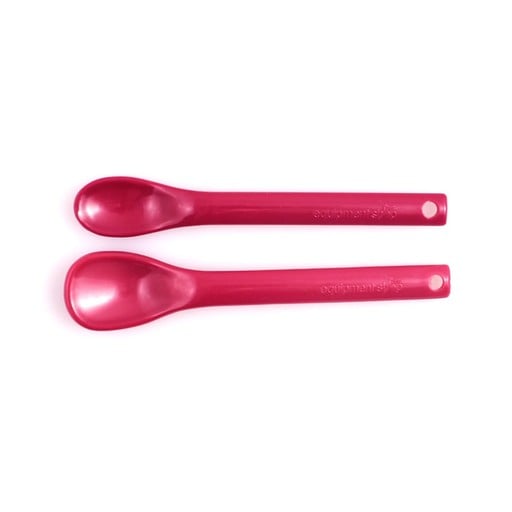 Large Maroon Spoons (10-Pack)