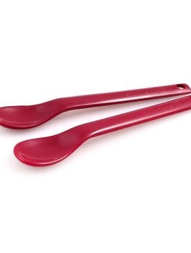 Therapy Equipment Maroon Spoons, Small (Package of 10)