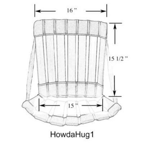 Howda Designz HowdaHUG1 Get a Squeeze While You Sit Chair (Ages 7+)