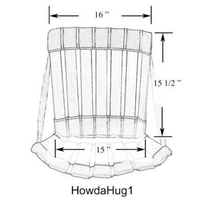 Howda Designz HowdaHUG1 Get a Squeeze While You Sit Chair (Ages 7+)