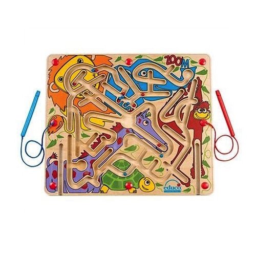 Toys & Games Hape Zoo'm 2 Player Magnetic Maze