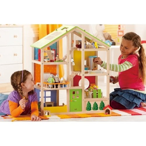 hape wooden dollhouse