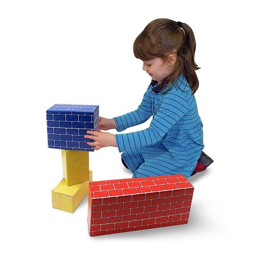 Toys & Games Melissa & Doug Deluxe Jumbo Cardboard Blocks (40 pc)