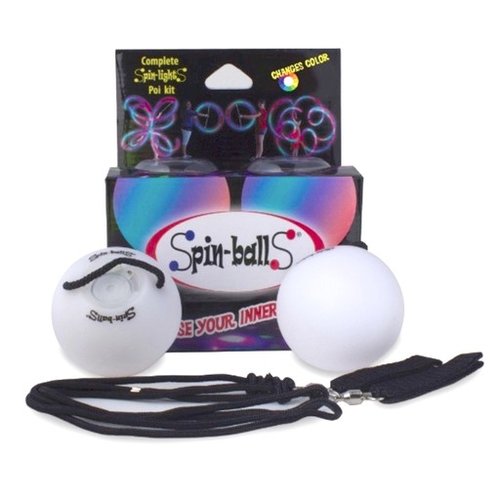 spinning light ball toy
