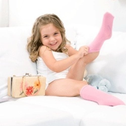 Value 6 Pack! SmartKnit Kids Navy Absolutely Seamless Socks 