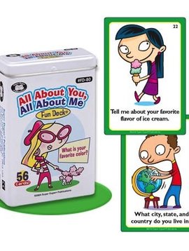 Therapy Equipment Super Duper® All About You and Me Fun Deck®