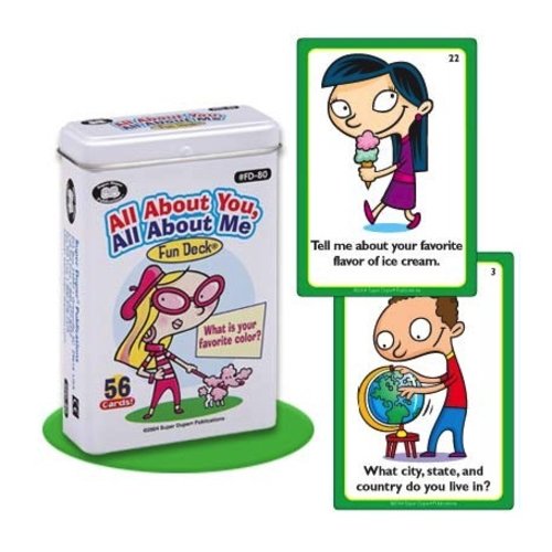 Therapy Equipment Super Duper® All About You and Me Fun Deck®