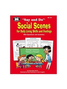 Therapy Equipment Super Duper® "Say and Do"® Early Social Scenes Combo (3 Book Set)