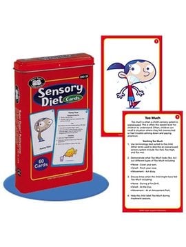 Therapy Equipment Super Duper® Sensory Diet Cards