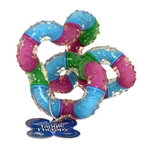 Classroom Aid Tangle Therapy Hand Fidget for Hand Strengthening and Relaxation (Color may vary)