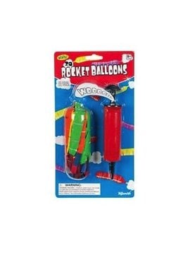Toys & Games Rocket Balloon Set with 7” Pump & 20 High Flying Balloons