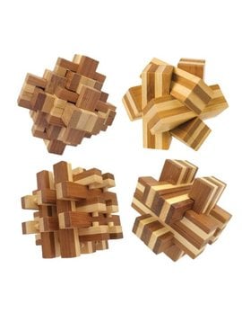 Toys & Games Bamboozlers™ Wooden Fidget Puzzles