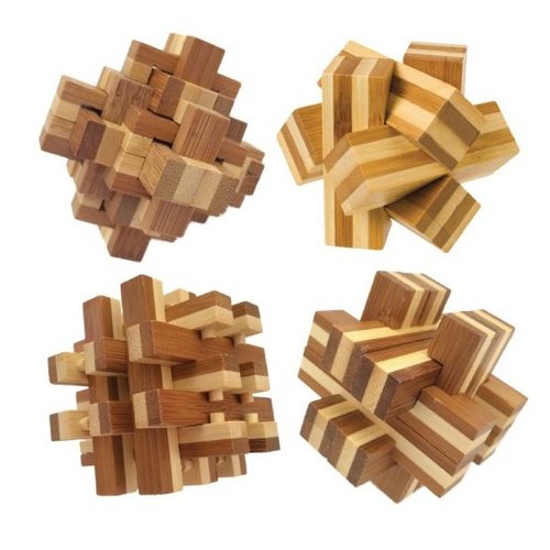 Toys & Games Bamboozlers™ Wooden Fidget Puzzles